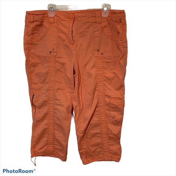 Style & Co. Pants - Style & Co Capri Bungee Cargo Pants 18 crop short